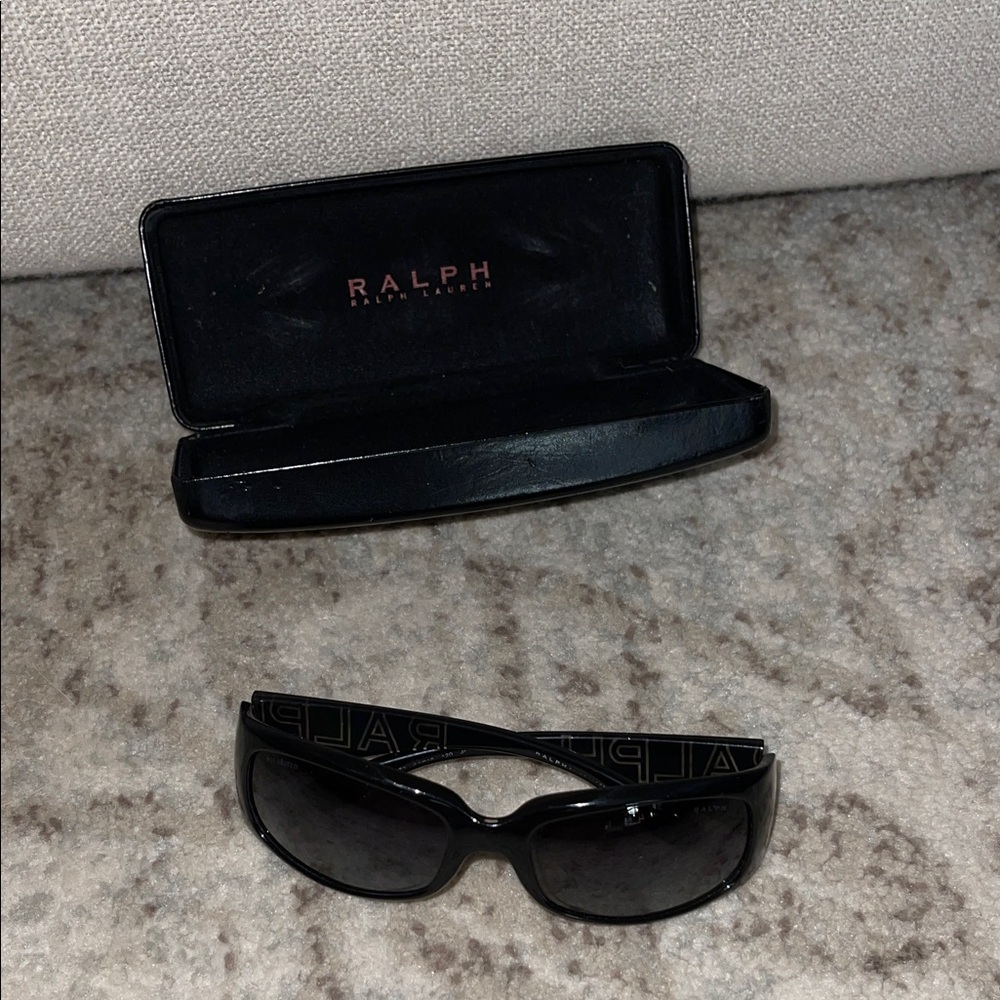 Ralph Lauren Sleek Black Eyewear Case